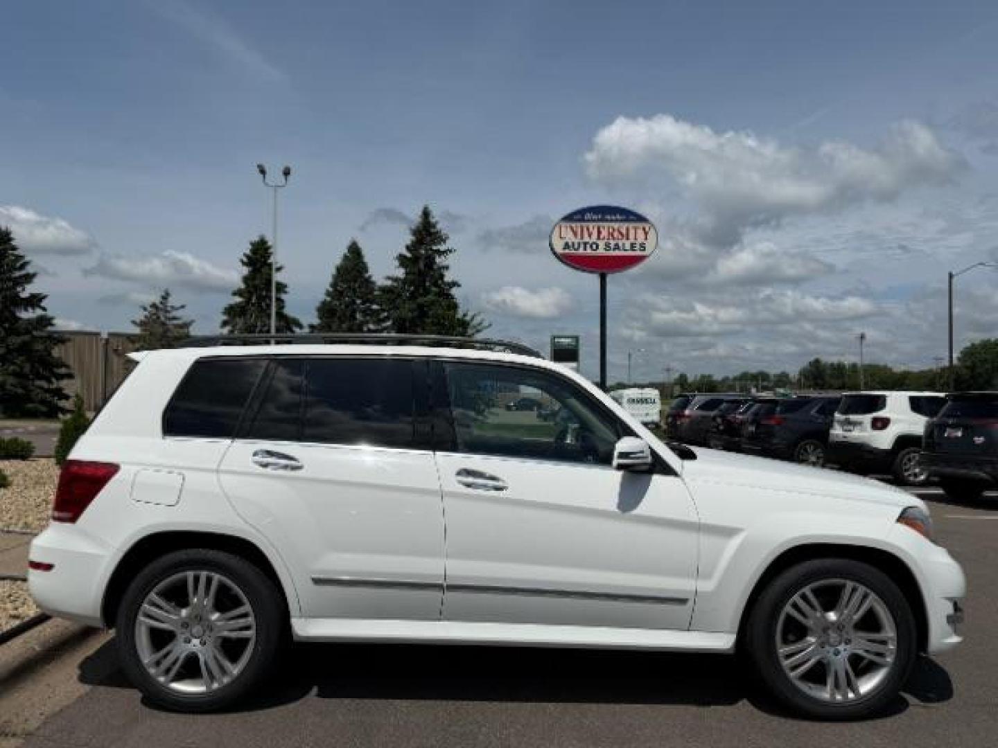 2015 White Mercedes-Benz GLK 350 . (WDCGG5HB6FG) , located at 3301 W Hwy 13, Burnsville, MN, 55337, (952) 460-3200, 44.775333, -93.320808 - Photo#2