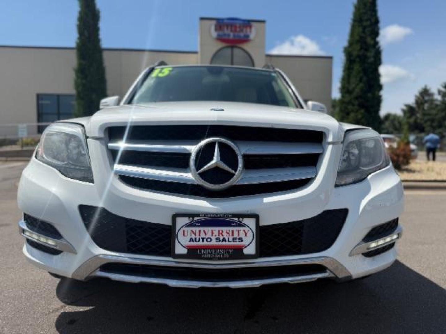 2015 White Mercedes-Benz GLK 350 . (WDCGG5HB6FG) , located at 3301 W Hwy 13, Burnsville, MN, 55337, (952) 460-3200, 44.775333, -93.320808 - Photo#3