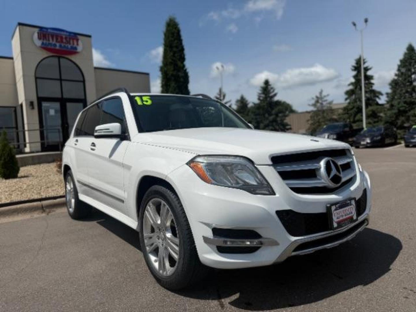 2015 White Mercedes-Benz GLK 350 . (WDCGG5HB6FG) , located at 3301 W Hwy 13, Burnsville, MN, 55337, (952) 460-3200, 44.775333, -93.320808 - Photo#7