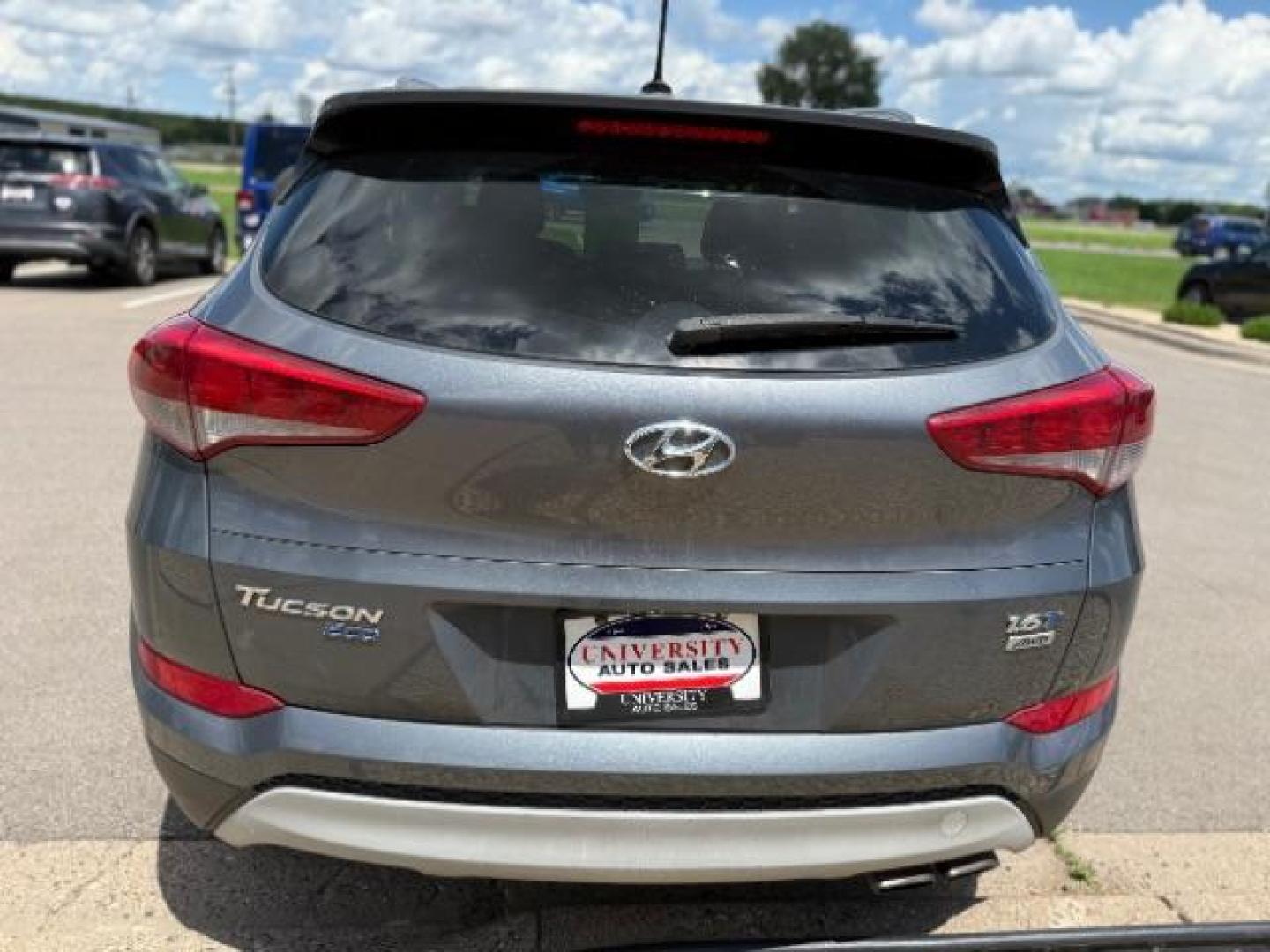 2017 Coliseum Grey Hyundai Tucson Eco AWD (KM8J3CA26HU) with an 1.6L L4 DOHC 16V engine, 7-Speed Automatic transmission, located at 3301 W Hwy 13, Burnsville, MN, 55337, (952) 460-3200, 44.775333, -93.320808 - Photo#3