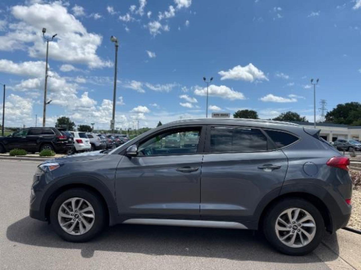 2017 Coliseum Grey Hyundai Tucson Eco AWD (KM8J3CA26HU) with an 1.6L L4 DOHC 16V engine, 7-Speed Automatic transmission, located at 3301 W Hwy 13, Burnsville, MN, 55337, (952) 460-3200, 44.775333, -93.320808 - Photo#4