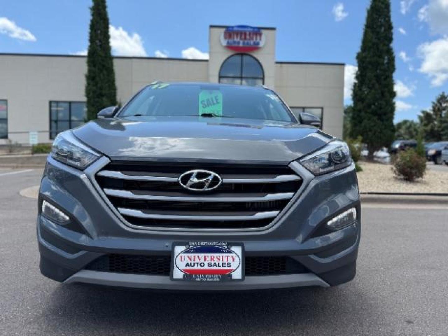 2017 Coliseum Grey Hyundai Tucson Eco AWD (KM8J3CA26HU) with an 1.6L L4 DOHC 16V engine, 7-Speed Automatic transmission, located at 3301 W Hwy 13, Burnsville, MN, 55337, (952) 460-3200, 44.775333, -93.320808 - Photo#5