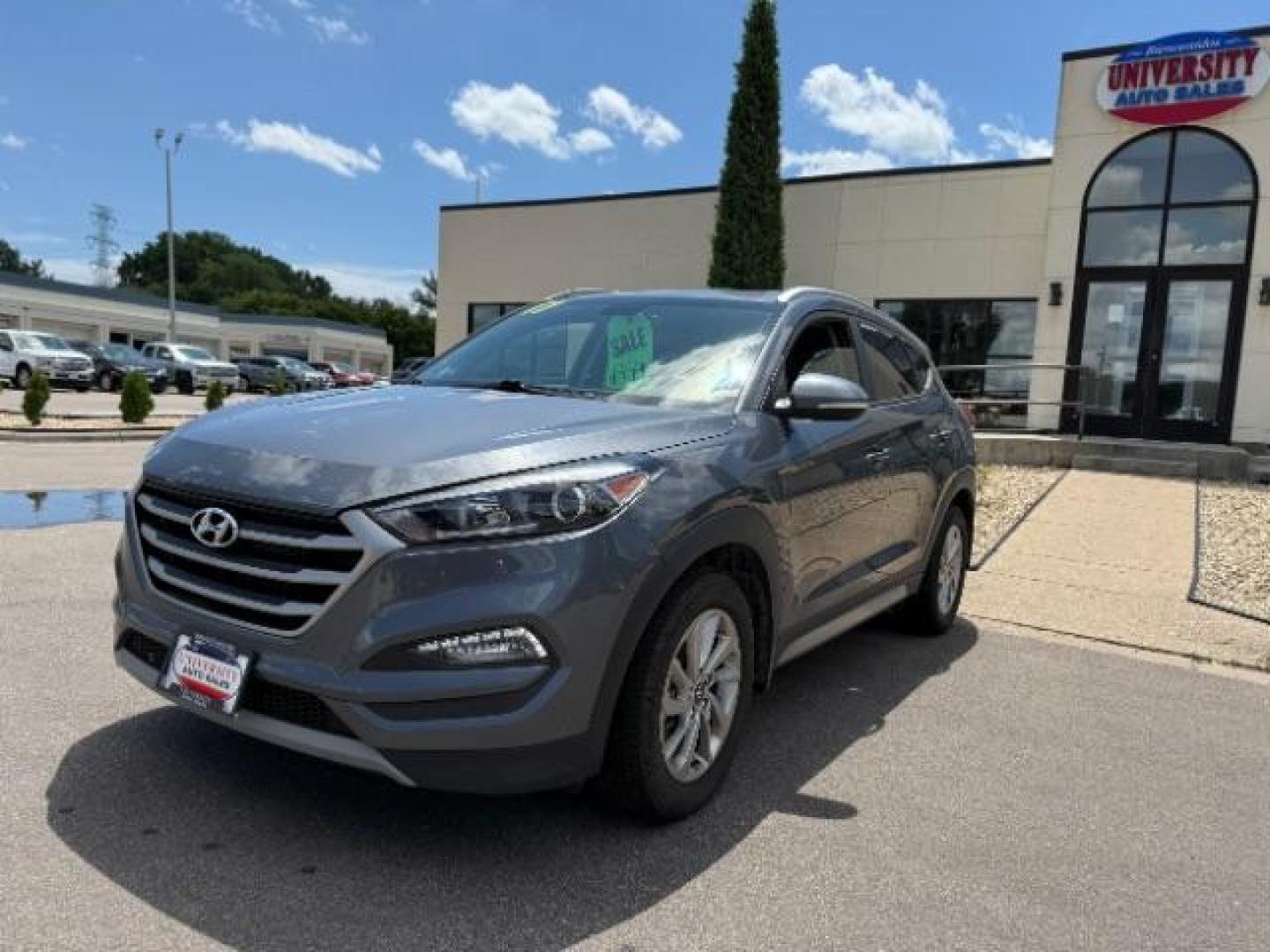 2017 Coliseum Grey Hyundai Tucson Eco AWD (KM8J3CA26HU) with an 1.6L L4 DOHC 16V engine, 7-Speed Automatic transmission, located at 3301 W Hwy 13, Burnsville, MN, 55337, (952) 460-3200, 44.775333, -93.320808 - Photo#6