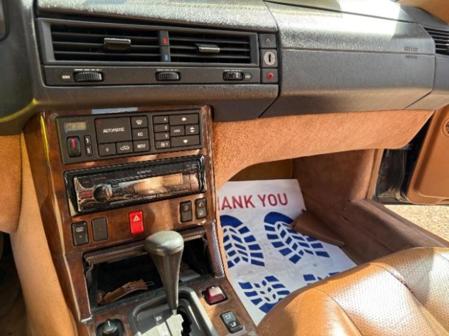 1994 BLACK Mercedes-Benz SL-Class SL500 Roadster (WDBFA67E1RF) with an 5.0L V8 DOHC 32V engine, 4-Speed Automatic transmission, located at 745 S Robert St, St. Paul, MN, 55107, (651) 222-2991, 44.923389, -93.081215- Photo#12