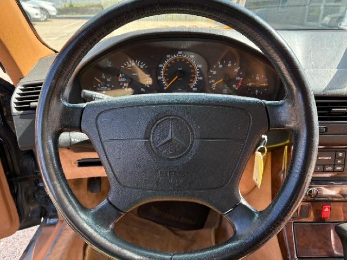 1994 BLACK Mercedes-Benz SL-Class SL500 Roadster (WDBFA67E1RF) with an 5.0L V8 DOHC 32V engine, 4-Speed Automatic transmission, located at 745 S Robert St, St. Paul, MN, 55107, (651) 222-2991, 44.923389, -93.081215- Photo#15
