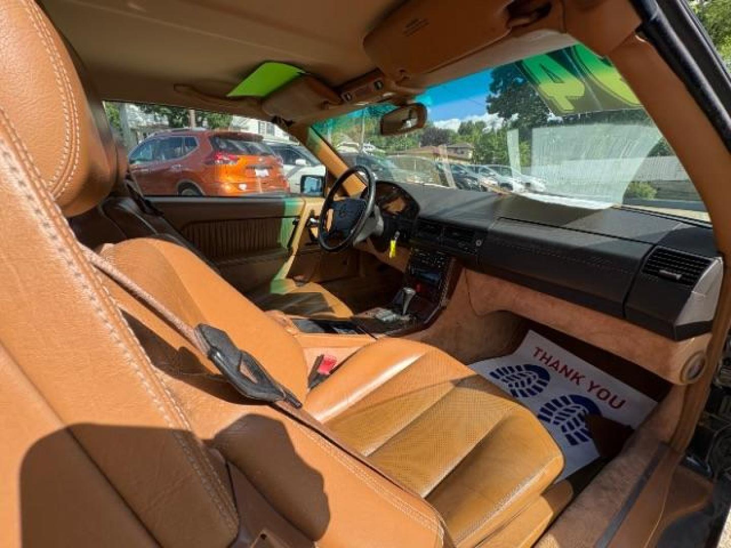 1994 BLACK Mercedes-Benz SL-Class SL500 Roadster (WDBFA67E1RF) with an 5.0L V8 DOHC 32V engine, 4-Speed Automatic transmission, located at 745 S Robert St, St. Paul, MN, 55107, (651) 222-2991, 44.923389, -93.081215- Photo#21