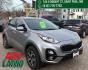 2020 Steel Gray Kia Sportage LX (KNDPMCAC1L7) with an Theta II 2.4L I-4 gasoline direct injection engine, located at 745 S Robert St, St. Paul, MN, 55107, (651) 222-2991, 44.923389, -93.081215 - Photo#0