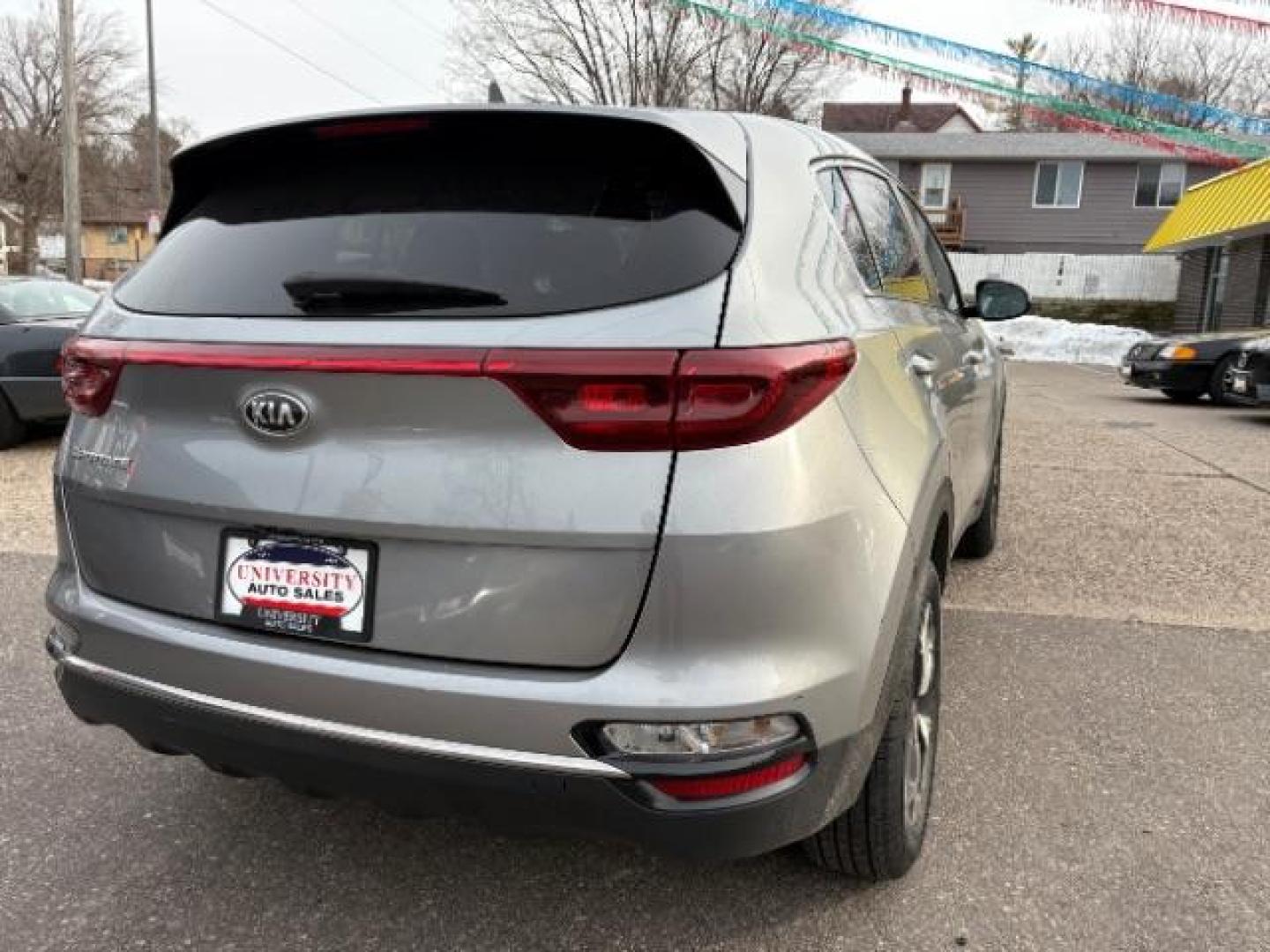 2020 Steel Gray Kia Sportage LX (KNDPMCAC1L7) with an Theta II 2.4L I-4 gasoline direct injection engine, located at 745 S Robert St, St. Paul, MN, 55107, (651) 222-2991, 44.923389, -93.081215 - Photo#7