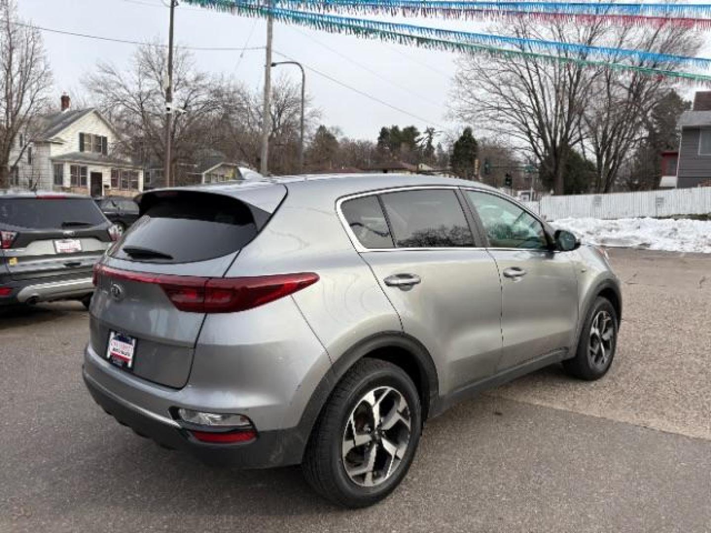 2020 Steel Gray Kia Sportage LX (KNDPMCAC1L7) with an Theta II 2.4L I-4 gasoline direct injection engine, located at 745 S Robert St, St. Paul, MN, 55107, (651) 222-2991, 44.923389, -93.081215 - Photo#8