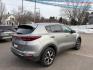 2020 Steel Gray Kia Sportage LX (KNDPMCAC1L7) with an Theta II 2.4L I-4 gasoline direct injection engine, located at 745 S Robert St, St. Paul, MN, 55107, (651) 222-2991, 44.923389, -93.081215 - Photo#8