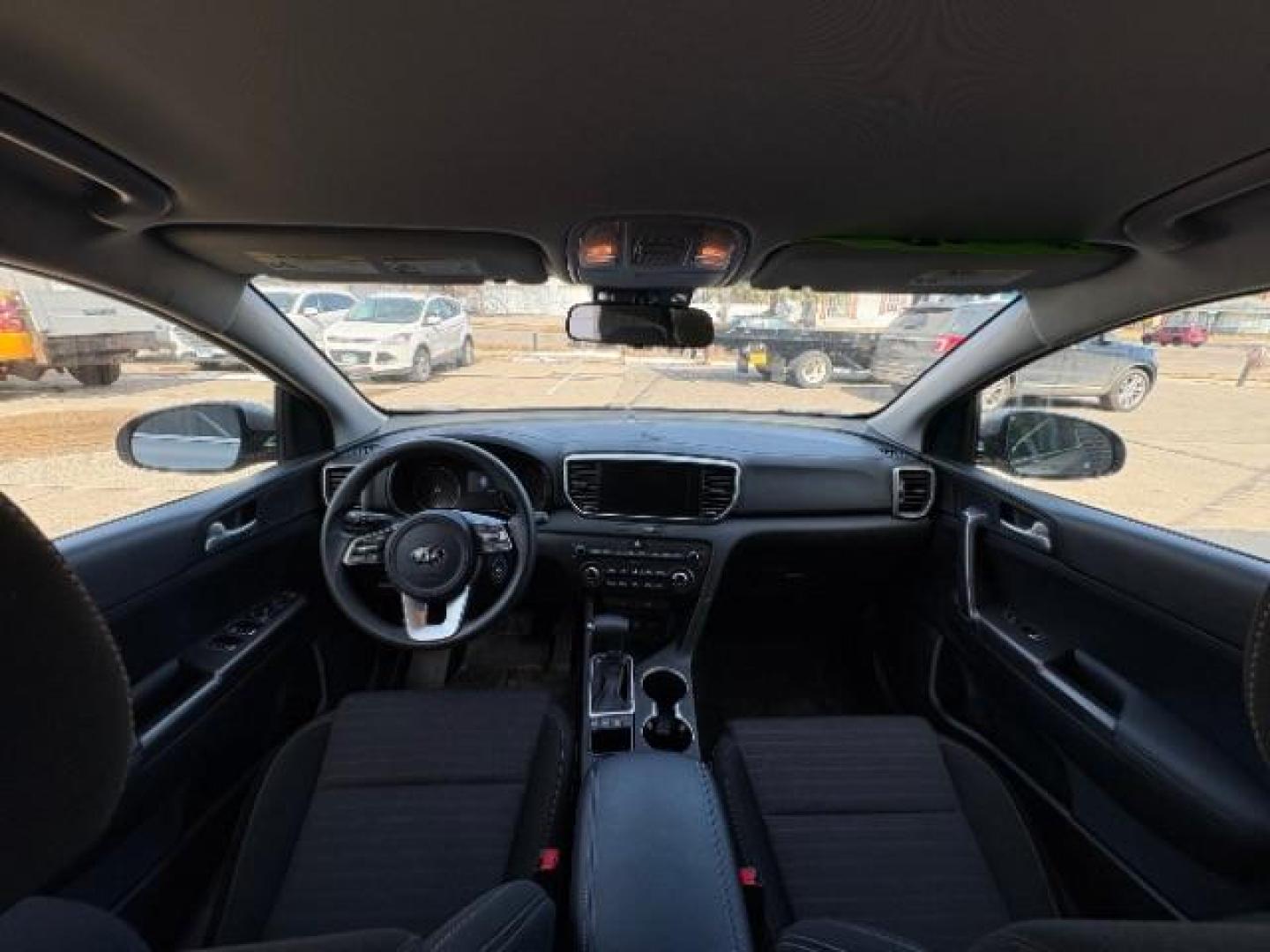 2020 Steel Gray Kia Sportage LX (KNDPMCAC1L7) with an Theta II 2.4L I-4 gasoline direct injection engine, located at 745 S Robert St, St. Paul, MN, 55107, (651) 222-2991, 44.923389, -93.081215 - Photo#9