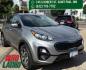 2020 Steel Gray /Black Kia Sportage LX (KNDPMCAC1L7) with an Theta II 2.4L I-4 gasoline direct injection engine, located at 745 S Robert St, St. Paul, MN, 55107, (651) 222-2991, 44.923389, -93.081215 - Photo#0