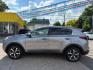 2020 Steel Gray /Black Kia Sportage LX (KNDPMCAC1L7) with an Theta II 2.4L I-4 gasoline direct injection engine, located at 745 S Robert St, St. Paul, MN, 55107, (651) 222-2991, 44.923389, -93.081215 - Photo#3