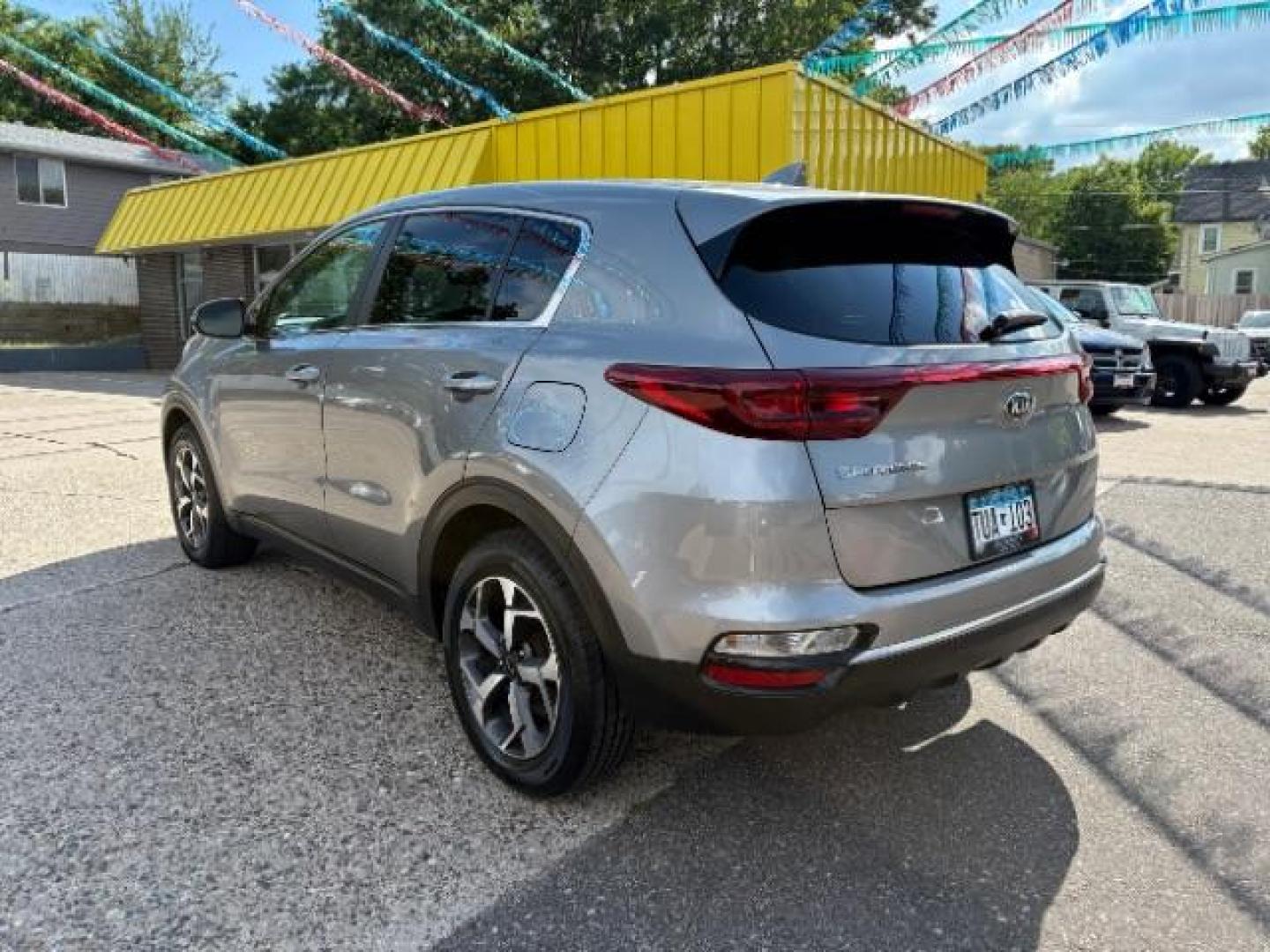 2020 Steel Gray /Black Kia Sportage LX (KNDPMCAC1L7) with an Theta II 2.4L I-4 gasoline direct injection engine, located at 745 S Robert St, St. Paul, MN, 55107, (651) 222-2991, 44.923389, -93.081215 - Photo#4