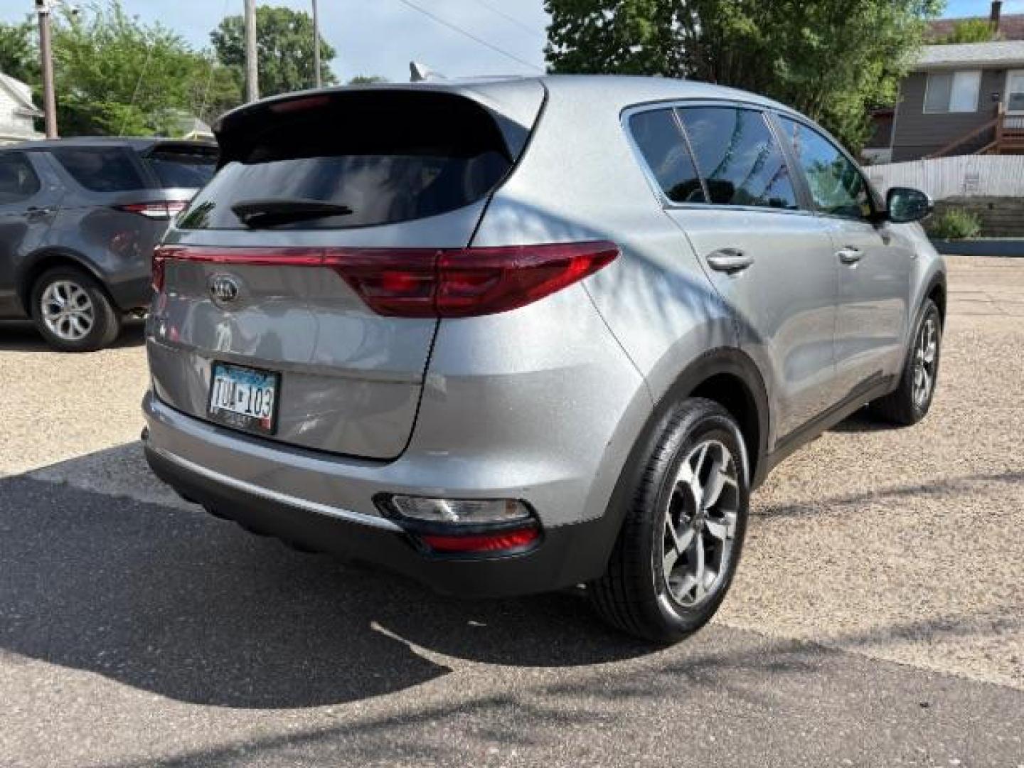 2020 Steel Gray /Black Kia Sportage LX (KNDPMCAC1L7) with an Theta II 2.4L I-4 gasoline direct injection engine, located at 745 S Robert St, St. Paul, MN, 55107, (651) 222-2991, 44.923389, -93.081215 - Photo#8