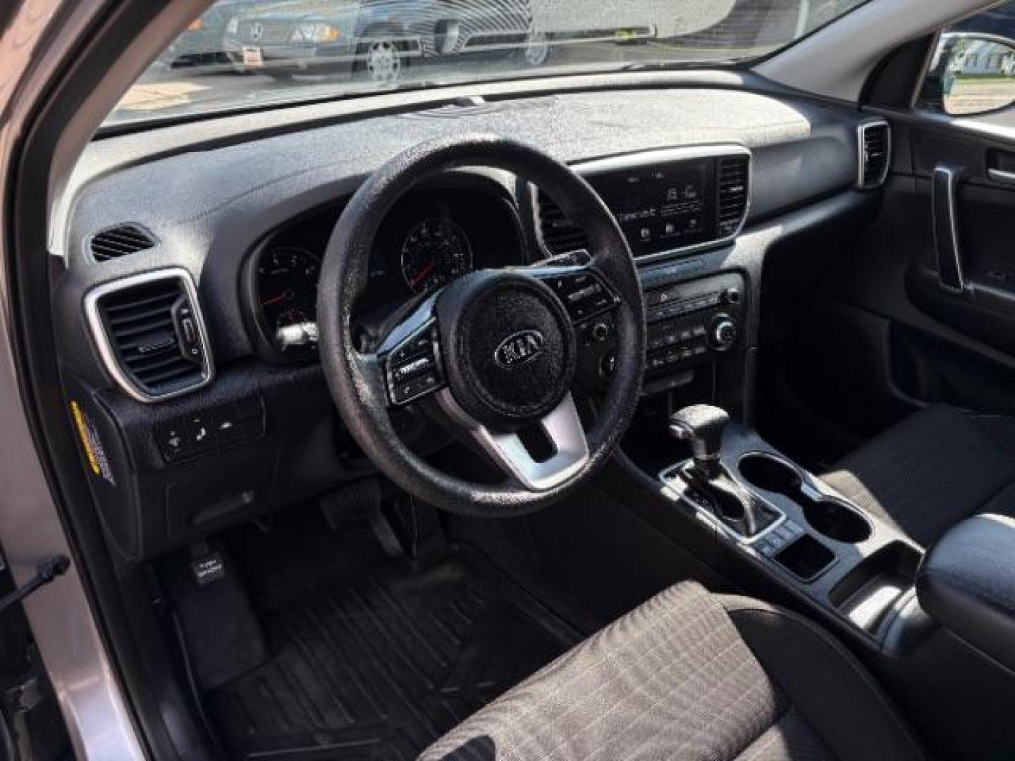 2020 Steel Gray /Black Kia Sportage LX (KNDPMCAC1L7) with an Theta II 2.4L I-4 gasoline direct injection engine, located at 745 S Robert St, St. Paul, MN, 55107, (651) 222-2991, 44.923389, -93.081215 - Photo#12