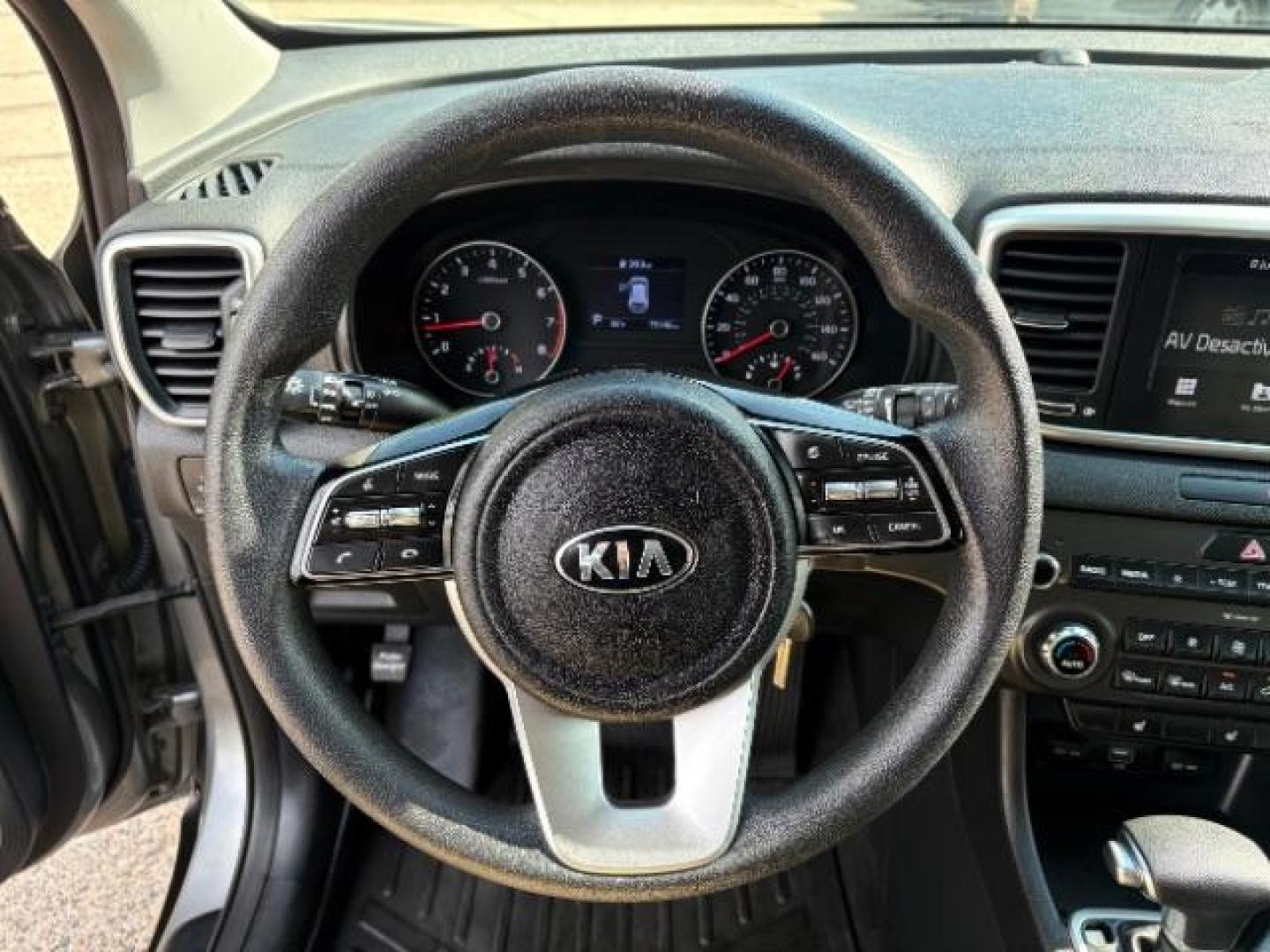 2020 Steel Gray /Black Kia Sportage LX (KNDPMCAC1L7) with an Theta II 2.4L I-4 gasoline direct injection engine, located at 745 S Robert St, St. Paul, MN, 55107, (651) 222-2991, 44.923389, -93.081215 - Photo#16