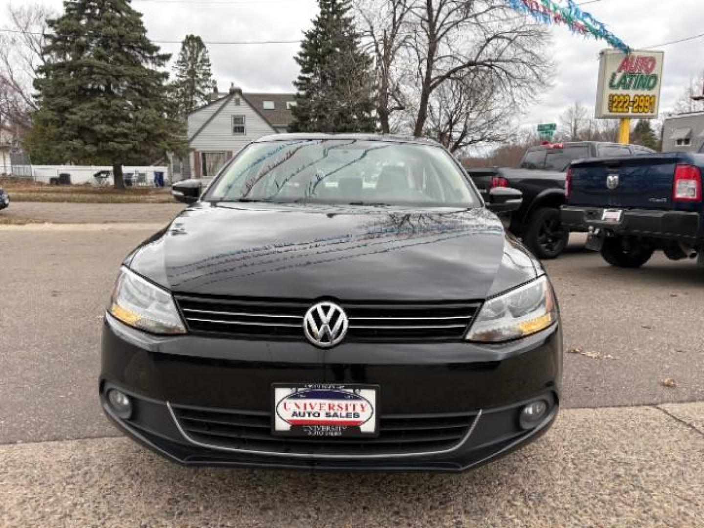 2013 Black Uni Volkswagen Jetta 2.5L SEL (3VWLP7AJ9DM) with an 2.5L I-5 DOHC engine, located at 745 S Robert St, St. Paul, MN, 55107, (651) 222-2991, 44.923389, -93.081215 - Photo#1