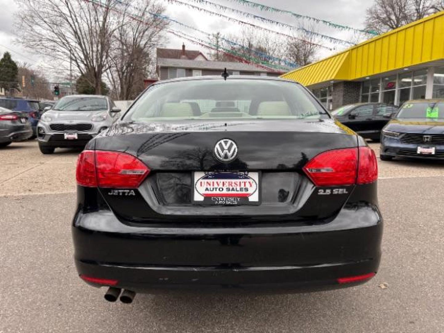 2013 Black Uni Volkswagen Jetta 2.5L SEL (3VWLP7AJ9DM) with an 2.5L I-5 DOHC engine, located at 745 S Robert St, St. Paul, MN, 55107, (651) 222-2991, 44.923389, -93.081215 - Photo#6