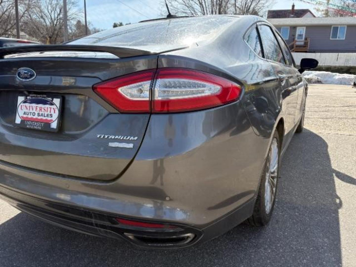2016 Guard Metallic Ford Fusion Titanium (3FA6P0K95GR) with an 2.0L L4 DOHC 16V engine, 6-Speed Automatic transmission, located at 745 S Robert St, St. Paul, MN, 55107, (651) 222-2991, 44.923389, -93.081215 - Photo#7