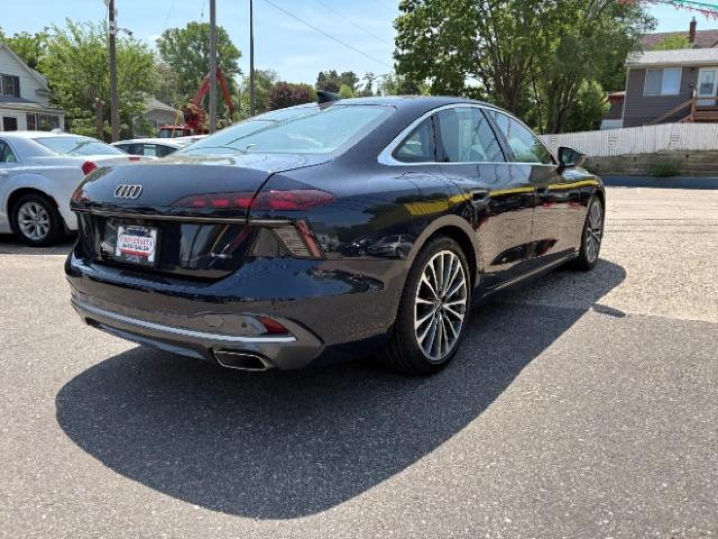 2026 Firmament Blue Metallic Audi A6 Prestige quattro S tronic (WAU35CFN4TN) with an 3L V-6 gasoline direct injection engine, located at 745 S Robert St, St. Paul, MN, 55107, (651) 222-2991, 44.923389, -93.081215 - Photo#8