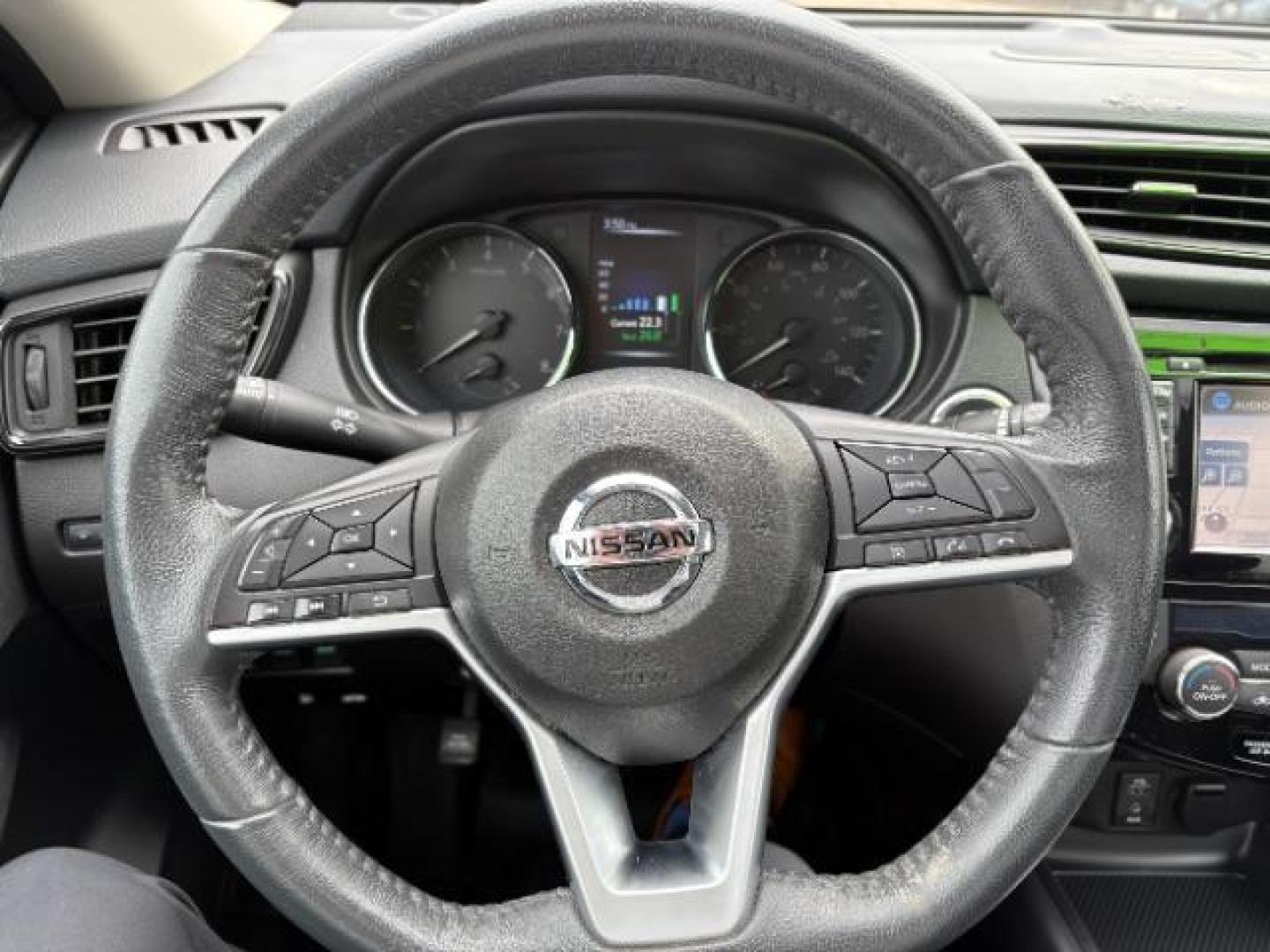 2017 Caspian Blue Nissan Rogue SV (5N1AT2MV3HC) with an 2.5L I-4 DOHC engine, located at 745 S Robert St, St. Paul, MN, 55107, (651) 222-2991, 44.923389, -93.081215 - Photo#13