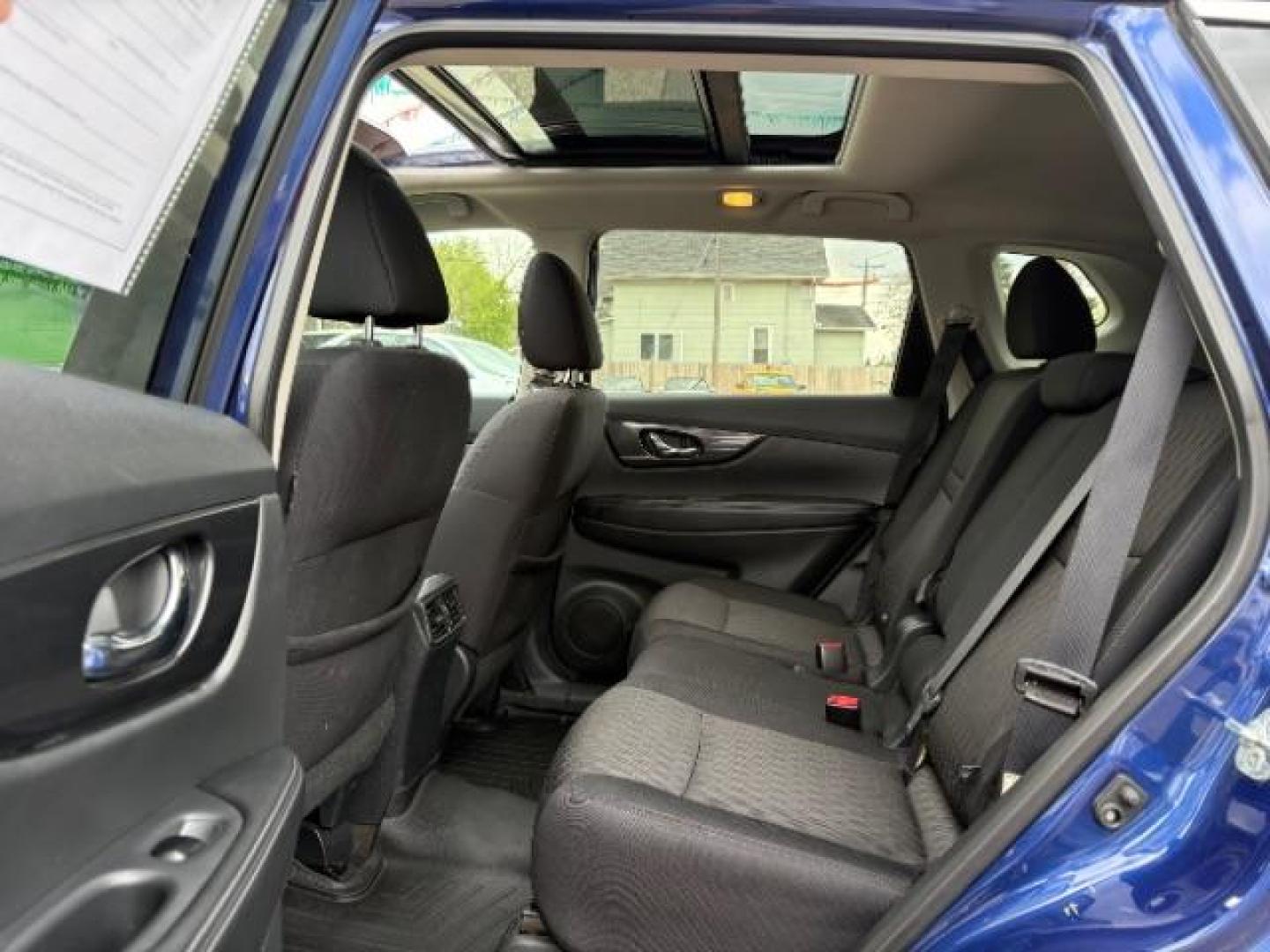 2017 Caspian Blue Nissan Rogue SV (5N1AT2MV3HC) with an 2.5L I-4 DOHC engine, located at 745 S Robert St, St. Paul, MN, 55107, (651) 222-2991, 44.923389, -93.081215 - Photo#22