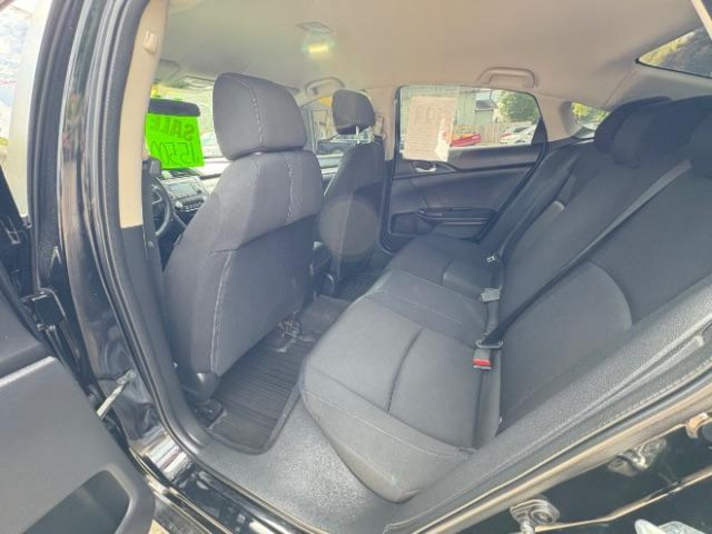 2018 Crystal Black Pearl Honda Civic LX (19XFC2F54JE) with an 2L I-4 DOHC engine, located at 745 S Robert St, St. Paul, MN, 55107, (651) 222-2991, 44.923389, -93.081215- Photo#14