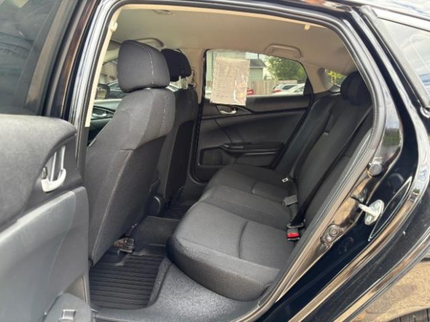 2018 Crystal Black Pearl Honda Civic LX (19XFC2F54JE) with an 2L I-4 DOHC engine, located at 745 S Robert St, St. Paul, MN, 55107, (651) 222-2991, 44.923389, -93.081215- Photo#15