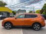 2017 Monarch Orange Nissan Rogue SL AWD (5N1AT2MVXHC) with an 2.5L L4 DOHC 16V engine, Continuously Variable Transmission transmission, located at 745 S Robert St, St. Paul, MN, 55107, (651) 222-2991, 44.923389, -93.081215 - Photo#3