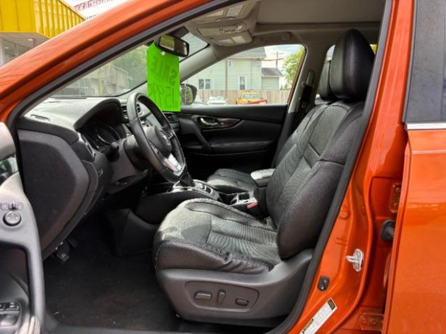 2017 Monarch Orange Nissan Rogue SL AWD (5N1AT2MVXHC) with an 2.5L L4 DOHC 16V engine, Continuously Variable Transmission transmission, located at 745 S Robert St, St. Paul, MN, 55107, (651) 222-2991, 44.923389, -93.081215 - Photo#12