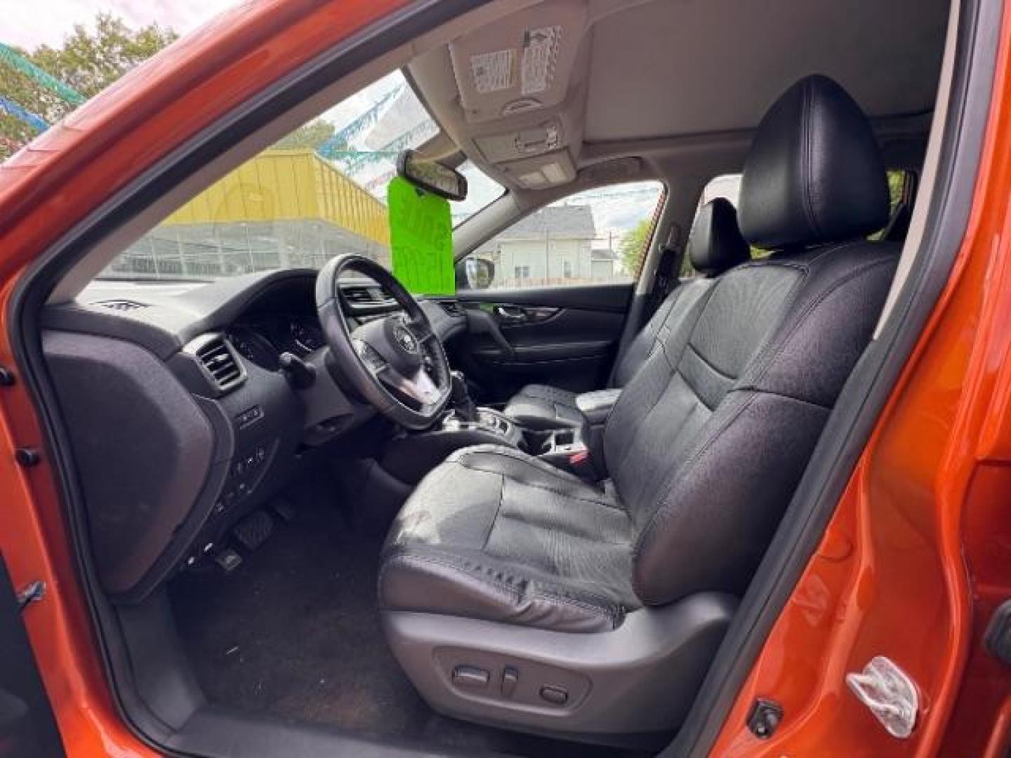 2017 Monarch Orange Nissan Rogue SL AWD (5N1AT2MVXHC) with an 2.5L L4 DOHC 16V engine, Continuously Variable Transmission transmission, located at 745 S Robert St, St. Paul, MN, 55107, (651) 222-2991, 44.923389, -93.081215 - Photo#13