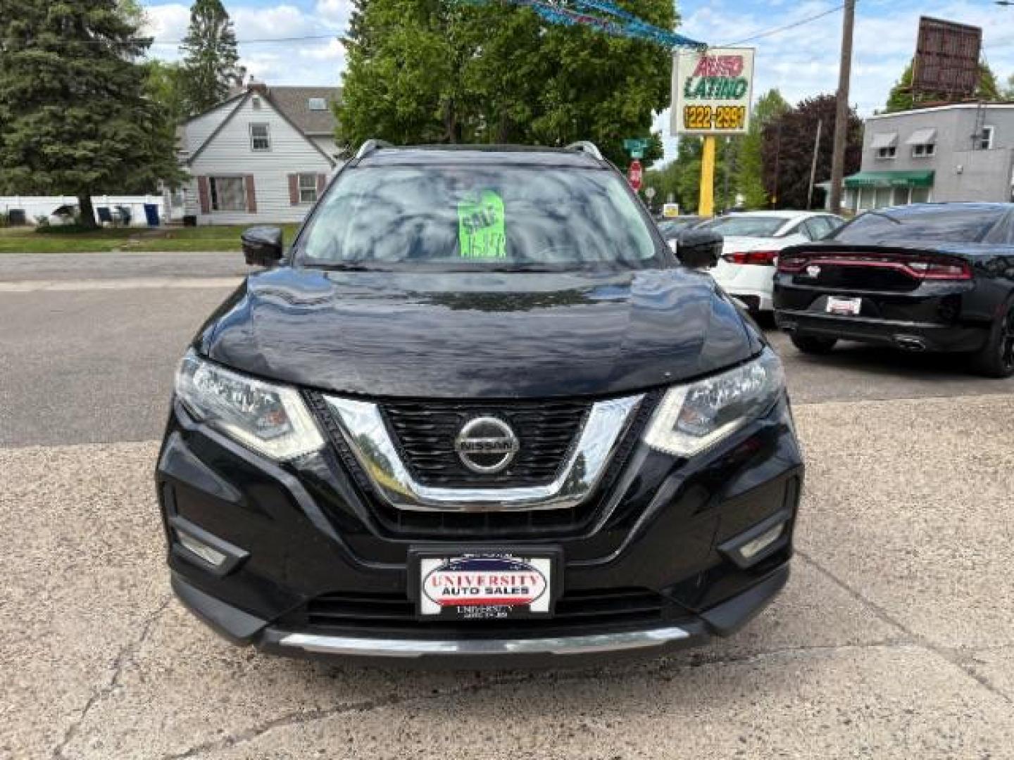 2020 Magnetic Black Pearl Nissan Rogue SL Intelligent AWD (5N1AT2MV5LC) with an 2.5L I-4 DOHC engine, located at 745 S Robert St, St. Paul, MN, 55107, (651) 222-2991, 44.923389, -93.081215 - Photo#1