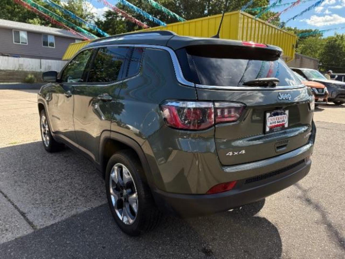 2020 Olive Green Pearlcoat Jeep Compass Limited 4x4 (3C4NJDCB9LT) with an 2.4L I-4 variable valve control engine, located at 745 S Robert St, St. Paul, MN, 55107, (651) 222-2991, 44.923389, -93.081215- Photo#4