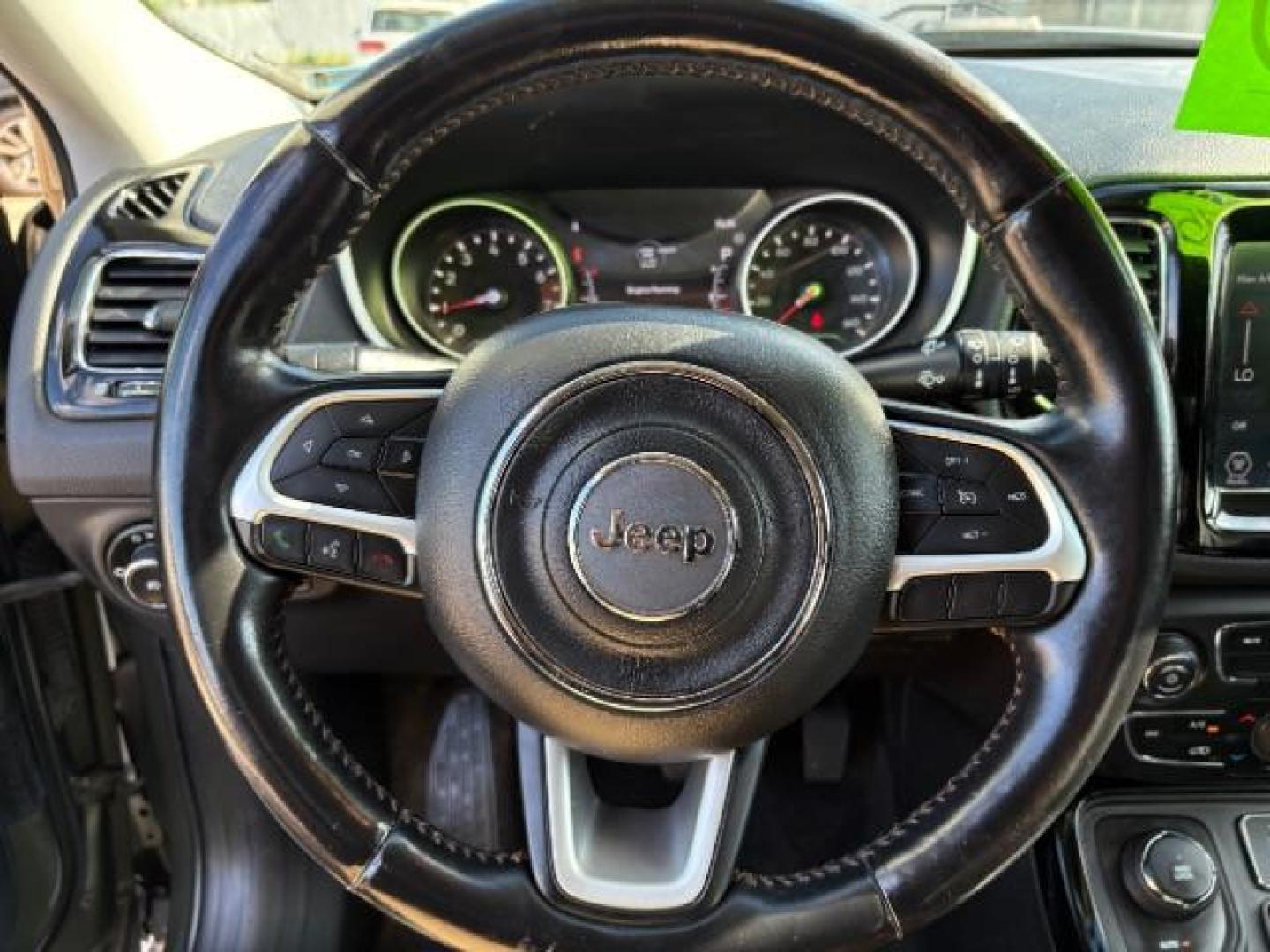 2020 Olive Green Pearlcoat Jeep Compass Limited 4x4 (3C4NJDCB9LT) with an 2.4L I-4 variable valve control engine, located at 745 S Robert St, St. Paul, MN, 55107, (651) 222-2991, 44.923389, -93.081215- Photo#12
