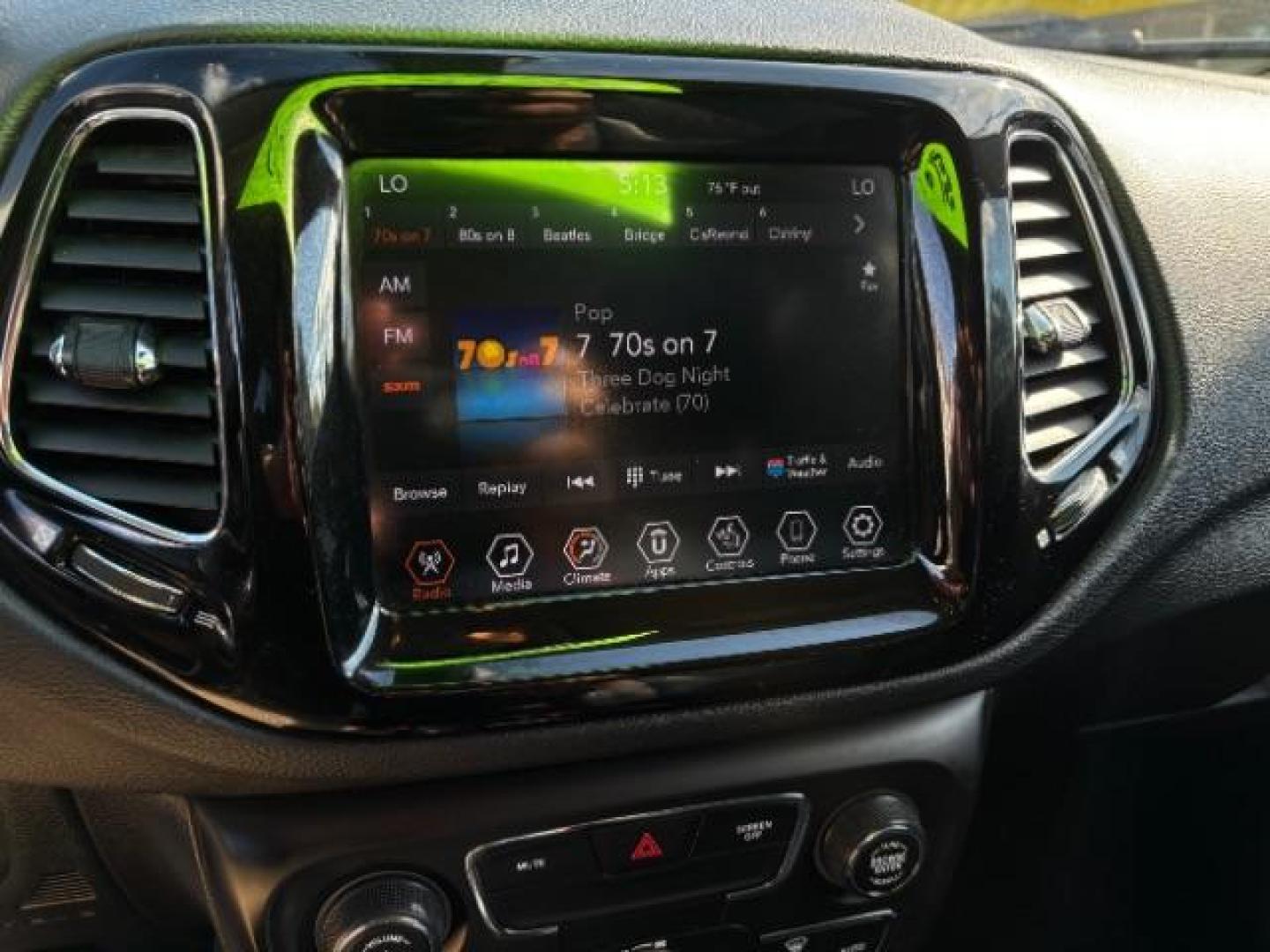2020 Olive Green Pearlcoat Jeep Compass Limited 4x4 (3C4NJDCB9LT) with an 2.4L I-4 variable valve control engine, located at 745 S Robert St, St. Paul, MN, 55107, (651) 222-2991, 44.923389, -93.081215- Photo#13