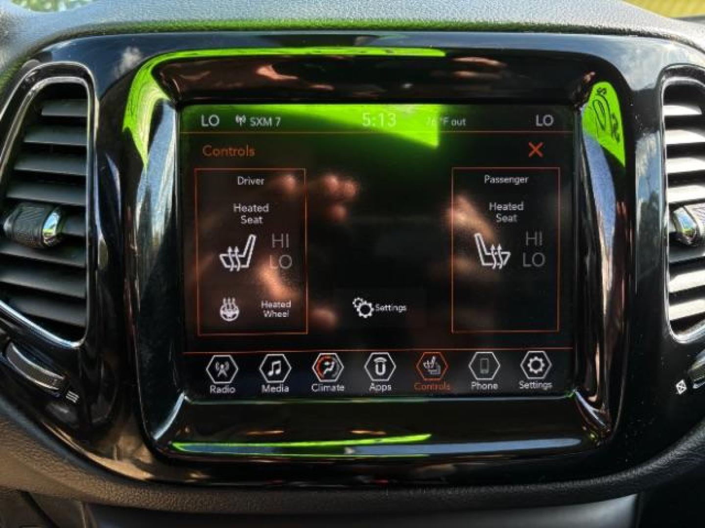 2020 Olive Green Pearlcoat Jeep Compass Limited 4x4 (3C4NJDCB9LT) with an 2.4L I-4 variable valve control engine, located at 745 S Robert St, St. Paul, MN, 55107, (651) 222-2991, 44.923389, -93.081215- Photo#14