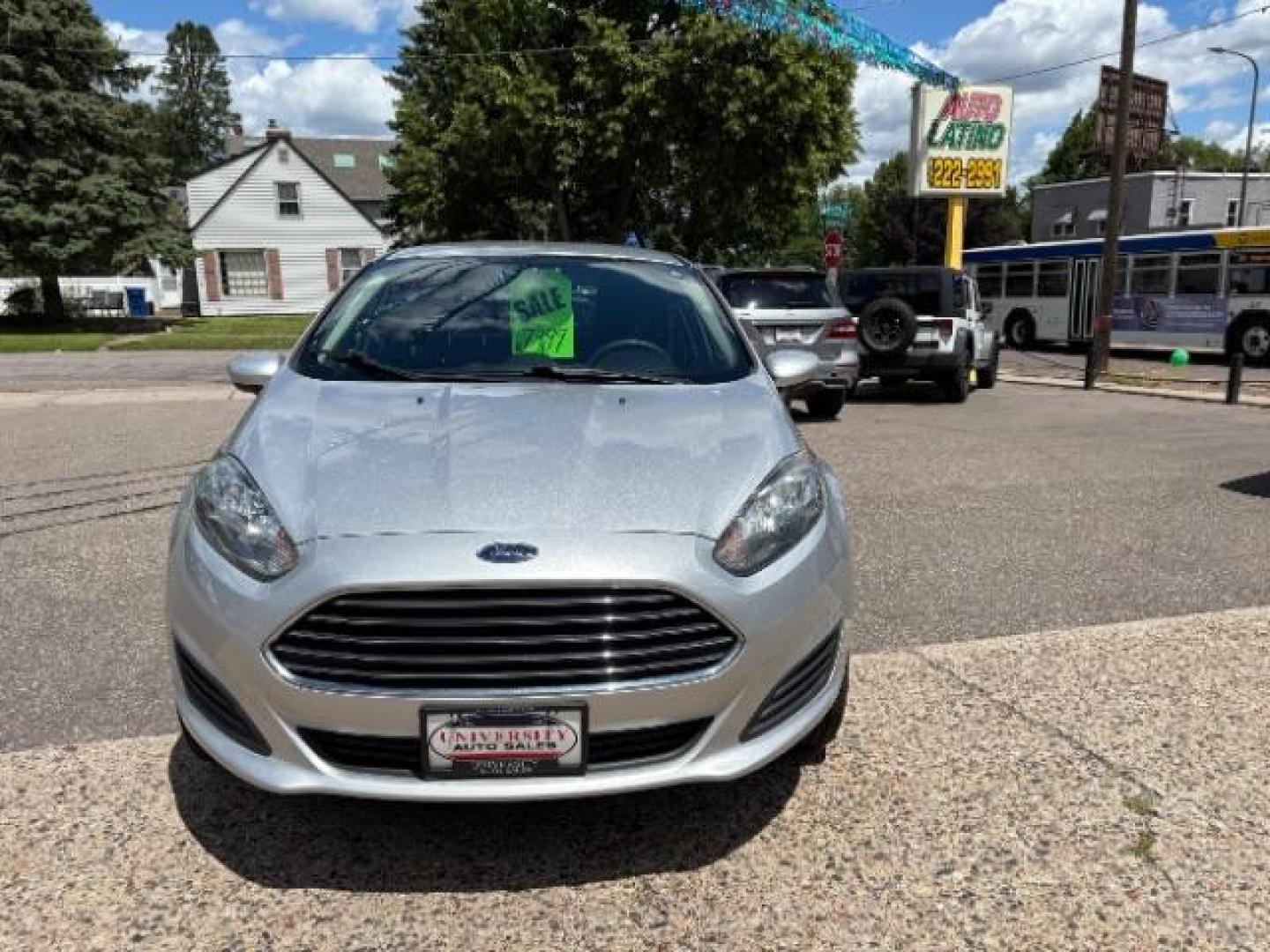 2016 Ingot Silver Metallic Ford Fiesta S (3FADP4AJXGM) with an 1.6L I-4 DOHC engine, located at 745 S Robert St, St. Paul, MN, 55107, (651) 222-2991, 44.923389, -93.081215- Photo#1