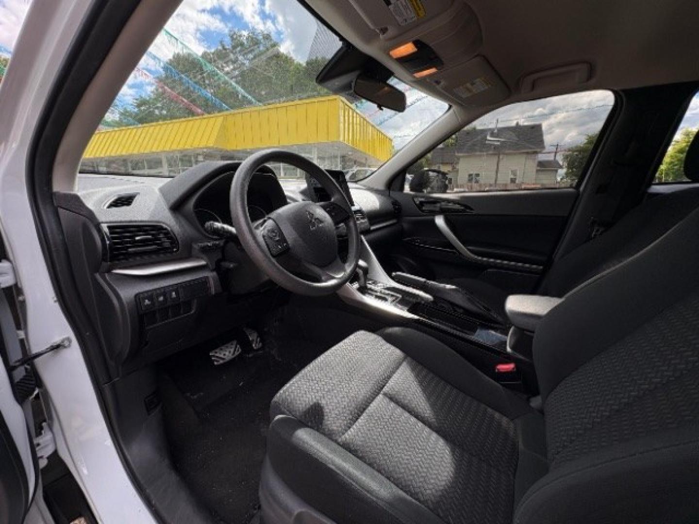 2022 White Diamond Mitsubishi Eclipse Cross LE S-AWC (JA4ATVAAXNZ) with an 1.5L I-4 gasoline direct injection engine, located at 745 S Robert St, St. Paul, MN, 55107, (651) 222-2991, 44.923389, -93.081215- Photo#11