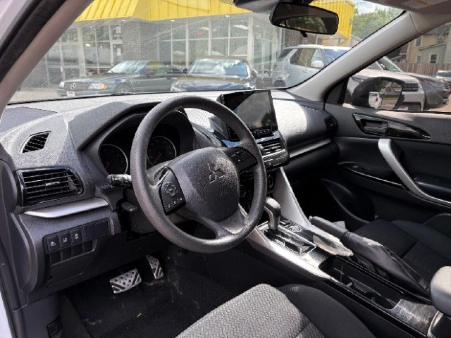 2022 White Diamond Mitsubishi Eclipse Cross LE S-AWC (JA4ATVAAXNZ) with an 1.5L I-4 gasoline direct injection engine, located at 745 S Robert St, St. Paul, MN, 55107, (651) 222-2991, 44.923389, -93.081215- Photo#15