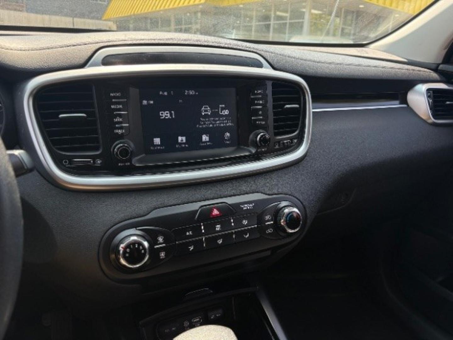 2019 Snow White Pearl Kia Sorento 2.4L LX (5XYPGDA38KG) with an 2.4L I-4 gasoline direct injection engine, located at 745 S Robert St, St. Paul, MN, 55107, (651) 222-2991, 44.923389, -93.081215- Photo#12