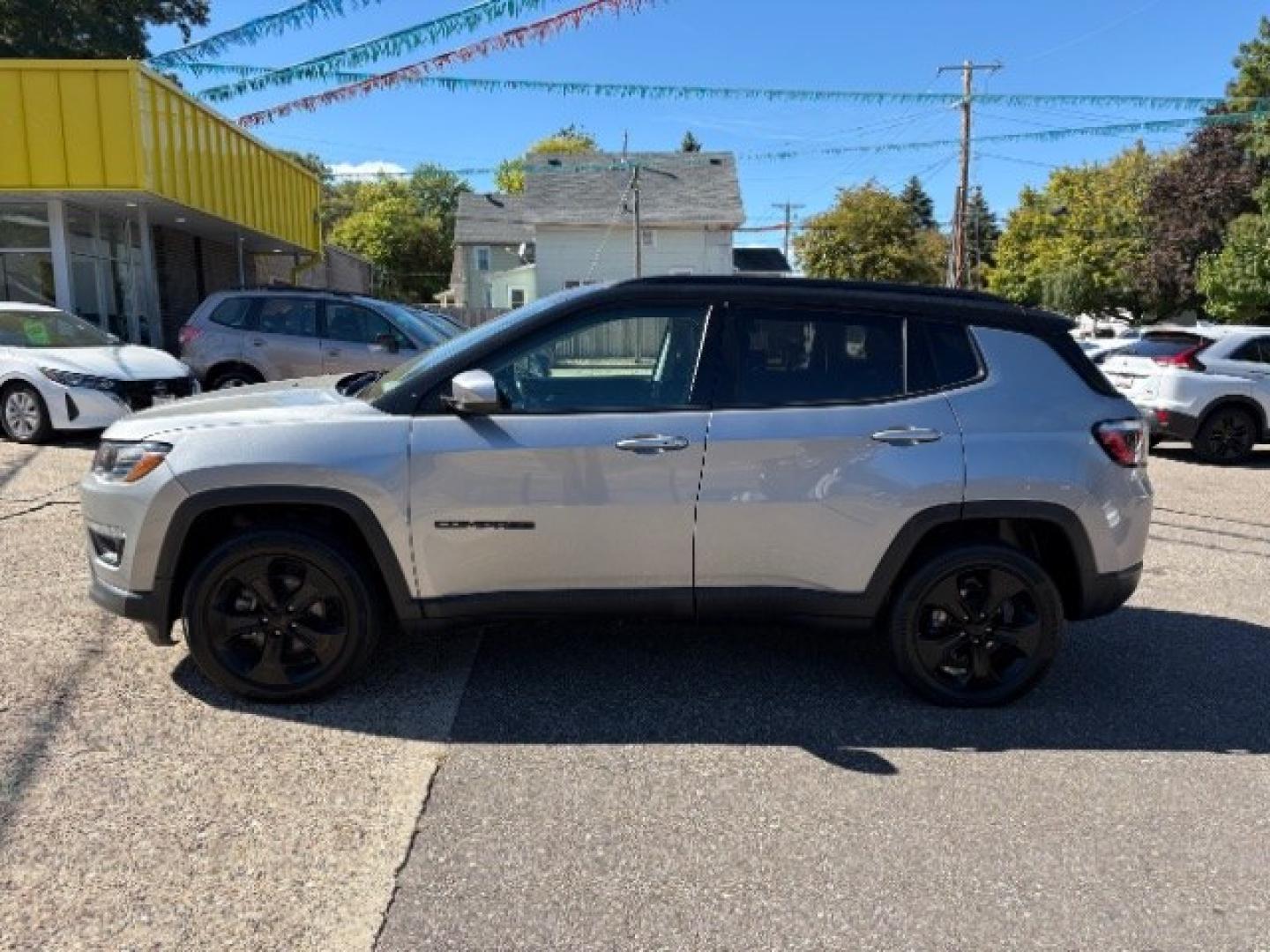 2020 Billet Silver Metallic Clearcoat Jeep Compass Altitude 4x4 (3C4NJDBB7LT) with an Tigershark MultiAir 2.4L I-4 variable valve contro engine, located at 745 S Robert St, St. Paul, MN, 55107, (651) 222-2991, 44.923389, -93.081215- Photo#3