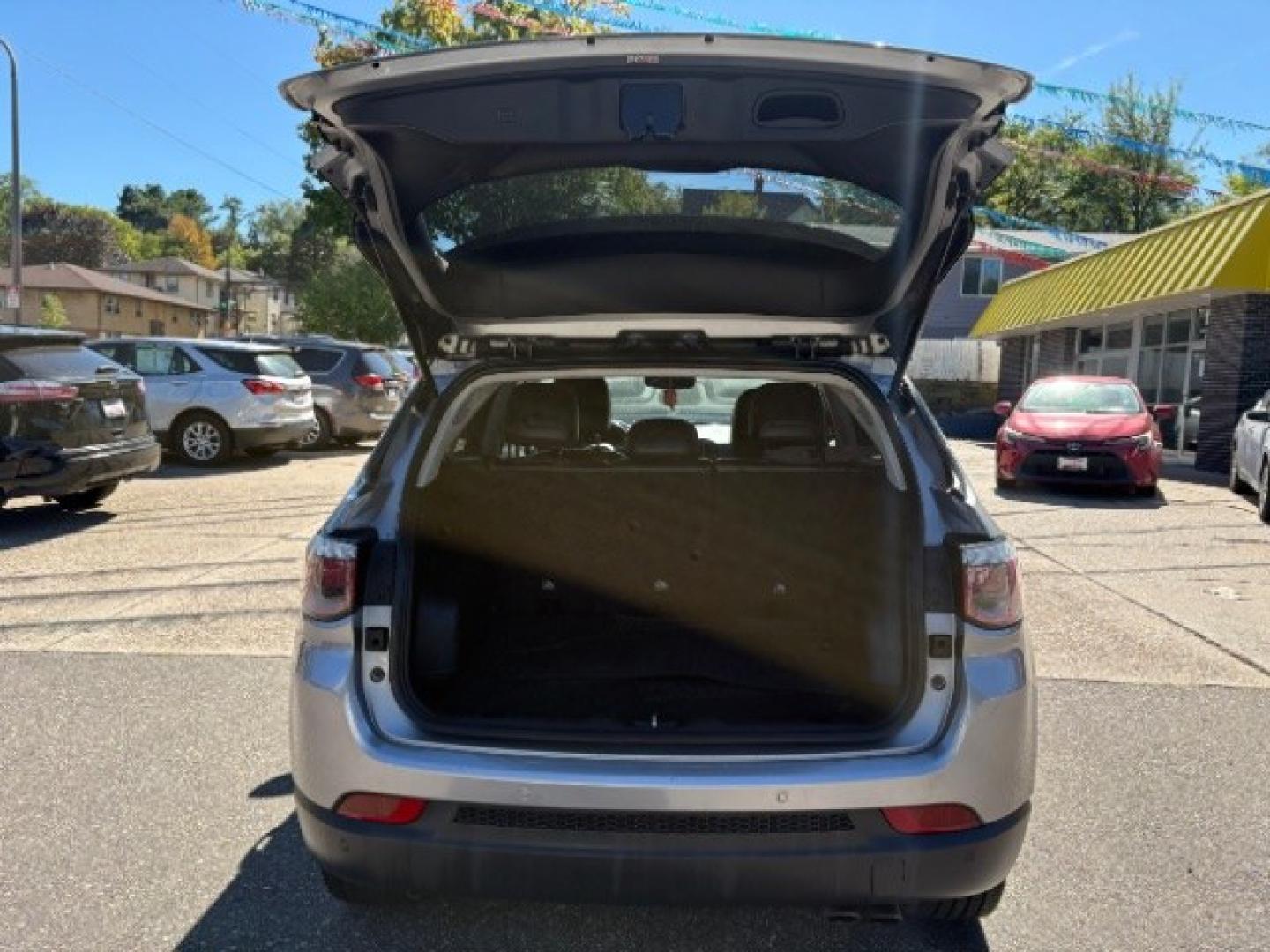 2020 Billet Silver Metallic Clearcoat Jeep Compass Altitude 4x4 (3C4NJDBB7LT) with an Tigershark MultiAir 2.4L I-4 variable valve contro engine, located at 745 S Robert St, St. Paul, MN, 55107, (651) 222-2991, 44.923389, -93.081215- Photo#6