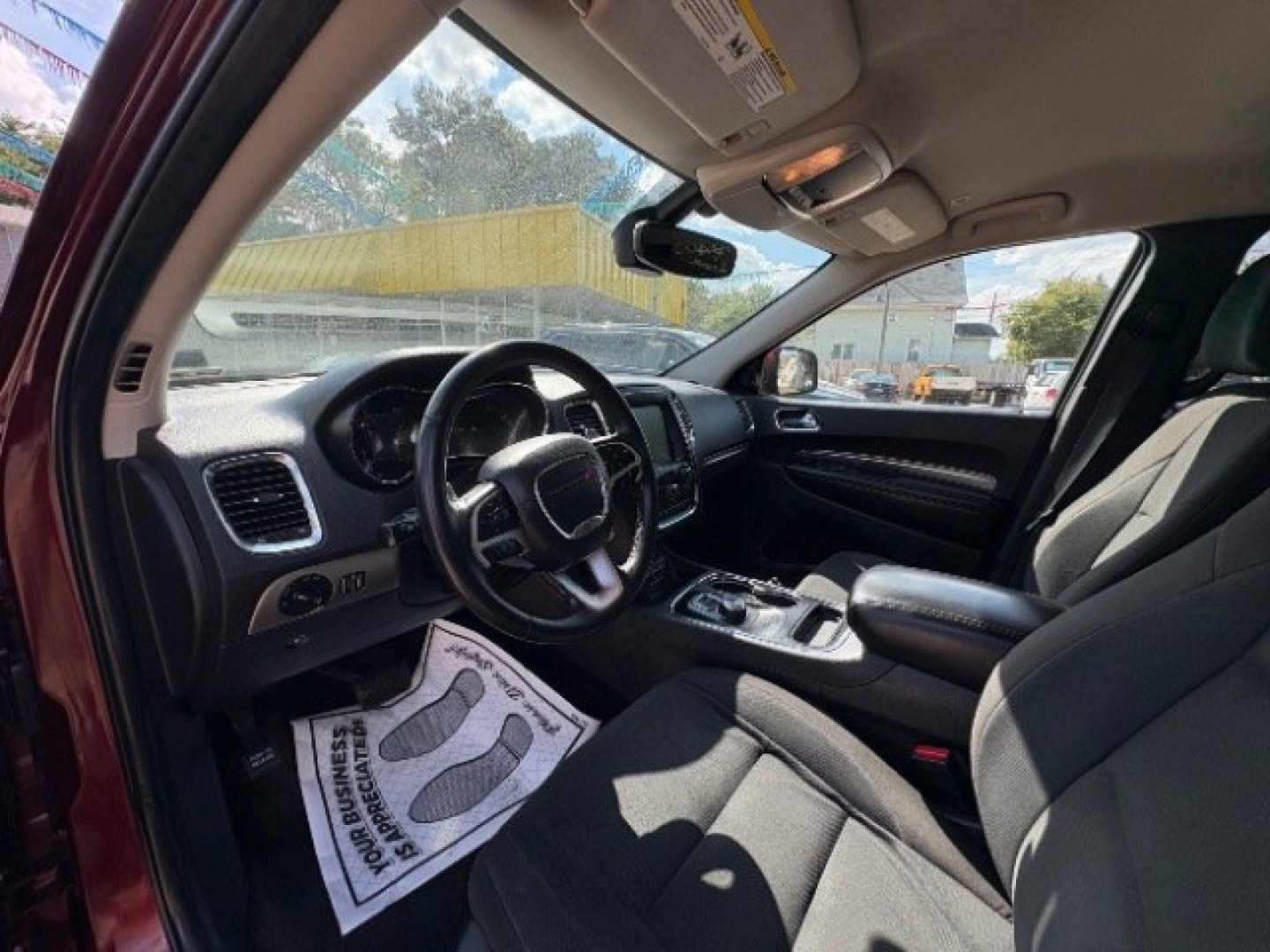 2017 /Black Dodge Durango SXT AWD (1C4RDJAGXHC) with an Pentastar 3.6L V-6 DOHC engine, located at 745 S Robert St, St. Paul, MN, 55107, (651) 222-2991, 44.923389, -93.081215- Photo#7