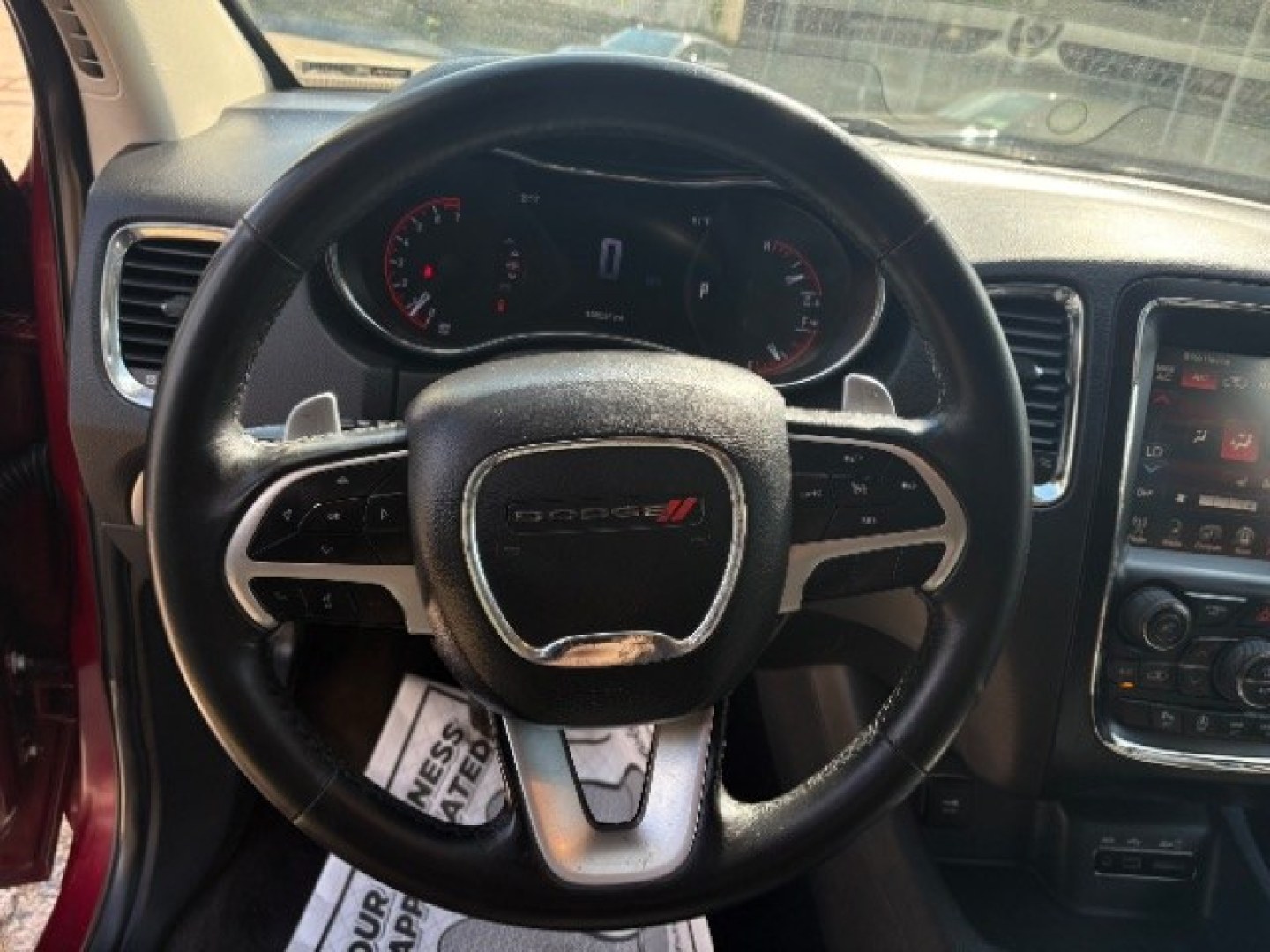 2017 /Black Dodge Durango SXT AWD (1C4RDJAGXHC) with an Pentastar 3.6L V-6 DOHC engine, located at 745 S Robert St, St. Paul, MN, 55107, (651) 222-2991, 44.923389, -93.081215- Photo#9