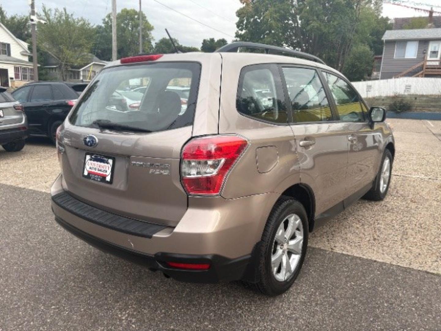 2015 Burnished Bronze Metallic Subaru Forester 2.5i (JF2SJABC0FH) with an 2.5L H-4 DOHC engine, located at 745 S Robert St, St. Paul, MN, 55107, (651) 222-2991, 44.923389, -93.081215- Photo#6