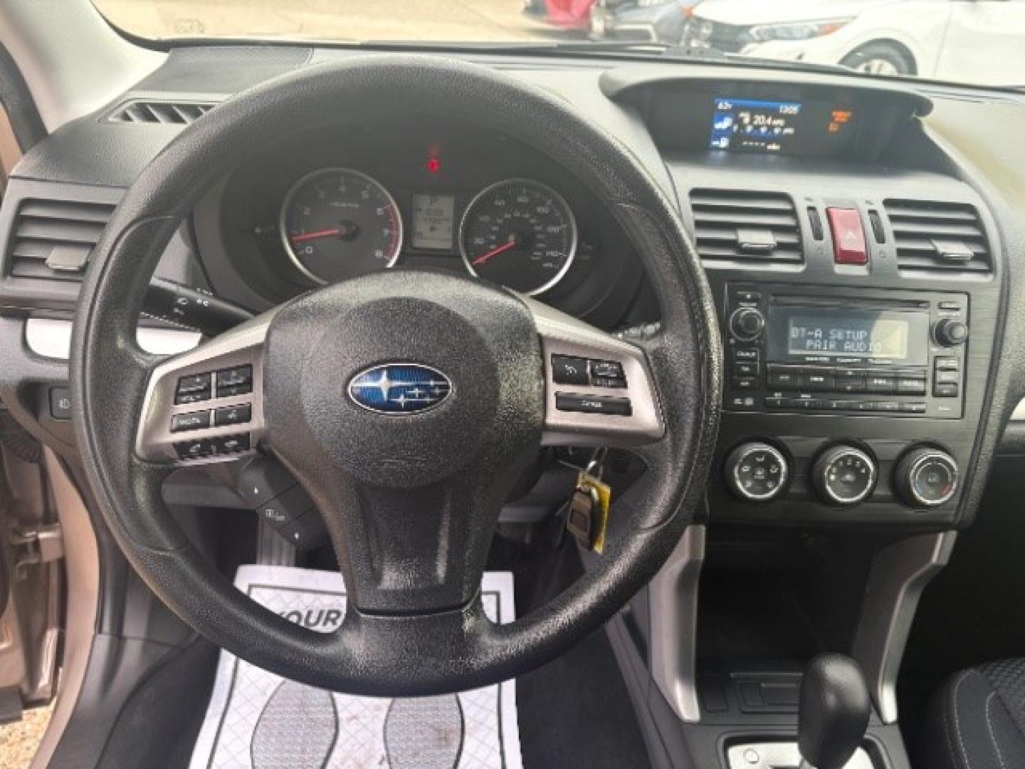 2015 Burnished Bronze Metallic Subaru Forester 2.5i (JF2SJABC0FH) with an 2.5L H-4 DOHC engine, located at 745 S Robert St, St. Paul, MN, 55107, (651) 222-2991, 44.923389, -93.081215- Photo#11