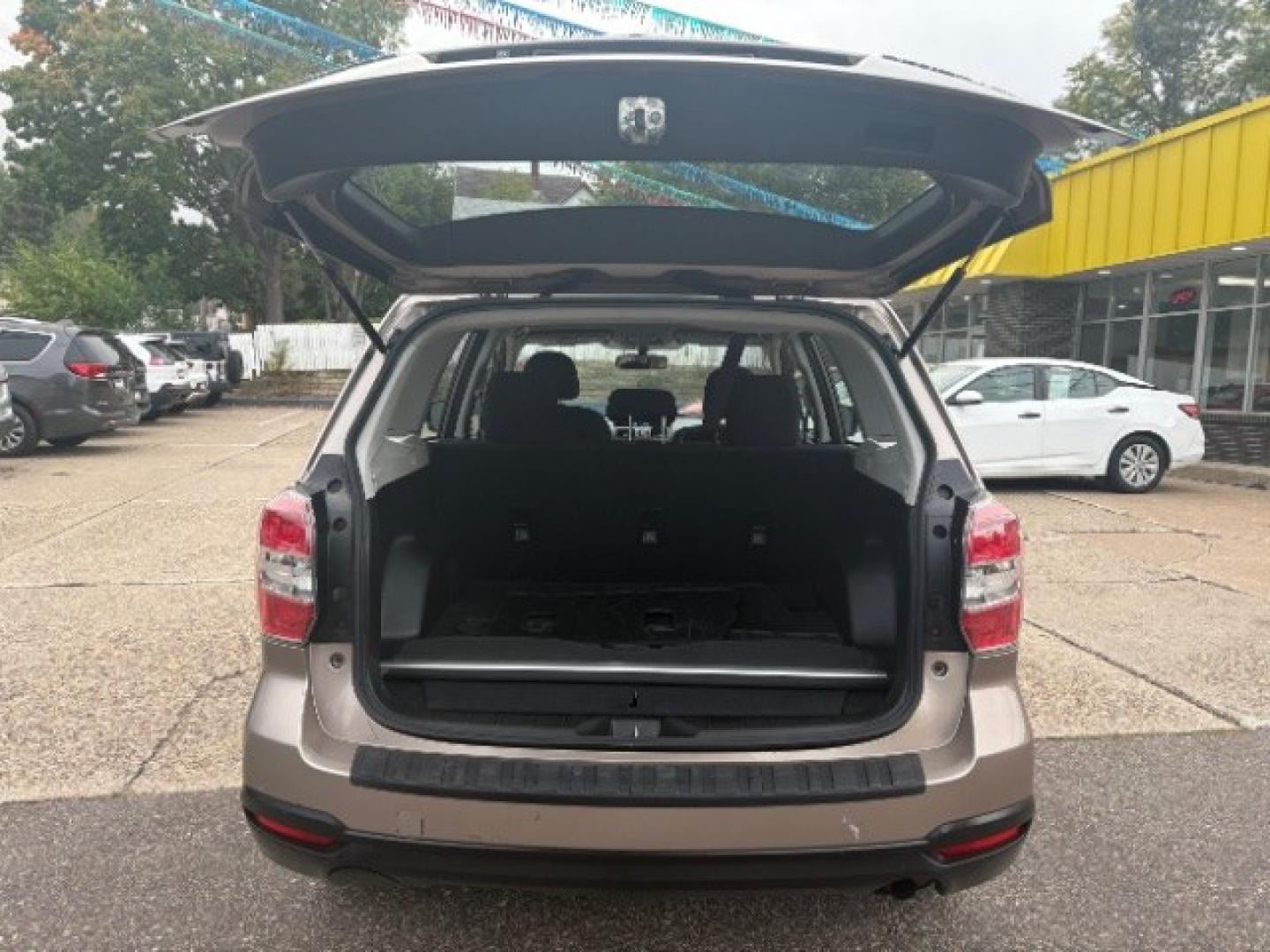 2015 Burnished Bronze Metallic Subaru Forester 2.5i (JF2SJABC0FH) with an 2.5L H-4 DOHC engine, located at 745 S Robert St, St. Paul, MN, 55107, (651) 222-2991, 44.923389, -93.081215- Photo#14