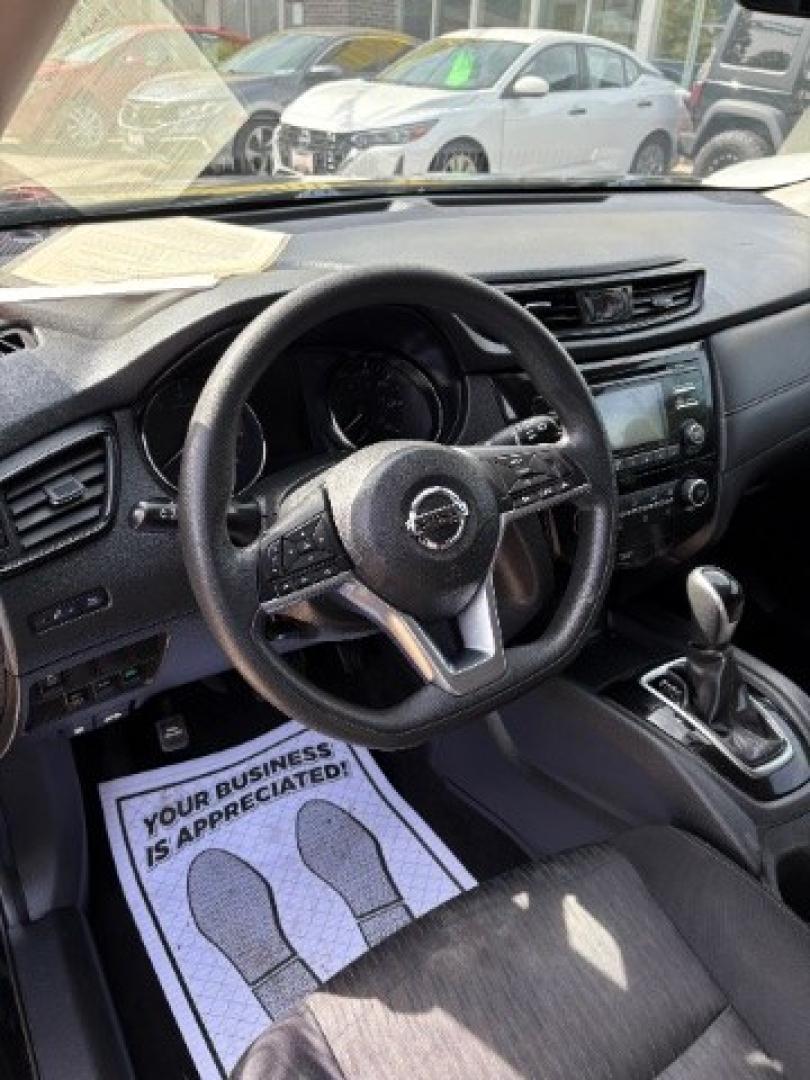 2017 Magnetic Black Nissan Rogue S (JN8AT2MV8HW) with an 2.5L I-4 DOHC engine, located at 745 S Robert St, St. Paul, MN, 55107, (651) 222-2991, 44.923389, -93.081215- Photo#10