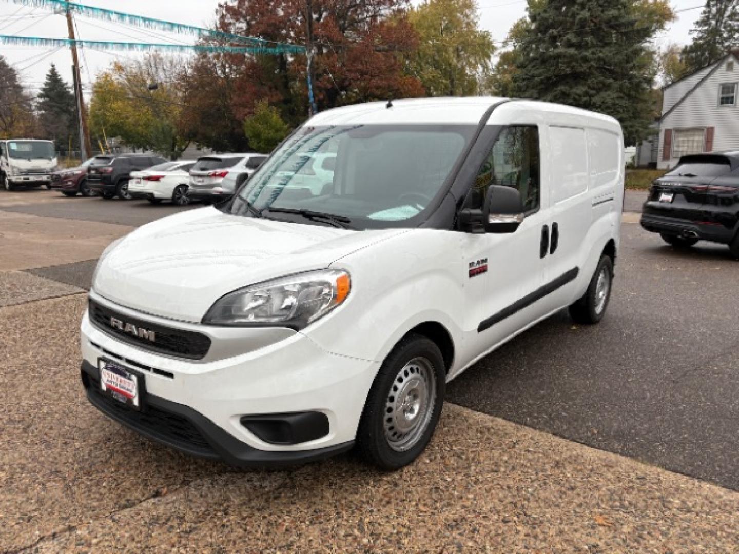 2022 Bright White Ram ProMaster City Cargo Van (ZFBHRFABXN6) with an Tigershark MultiAir 2.4L I-4 DOHC engine, located at 745 S Robert St, St. Paul, MN, 55107, (651) 222-2991, 44.923389, -93.081215- Photo#2